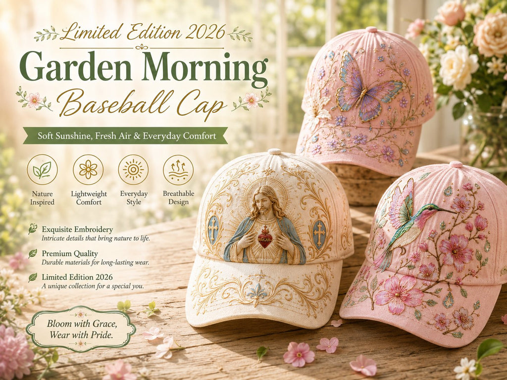 [Copy]🔥Last Day 49% OFF 🌸🌿 Garden Morning Cap (✨2026 Limited Edition)